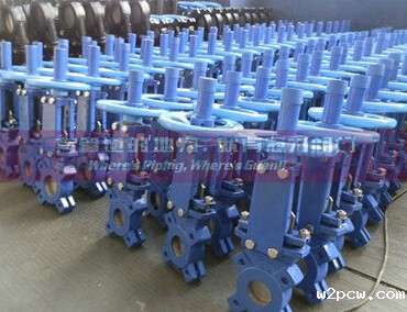 刀闸阀畅通无阻且流体流动阻力小