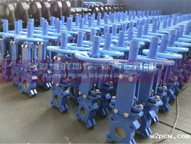 手动刀闸阀的安装使用