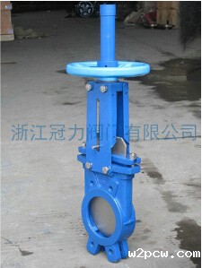 可防止阀门堵塞的进口刀闸阀