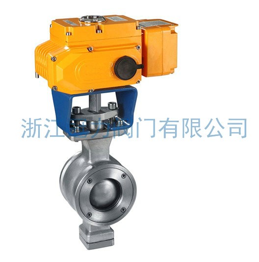 对夹式V型球阀工业流量控制的选择